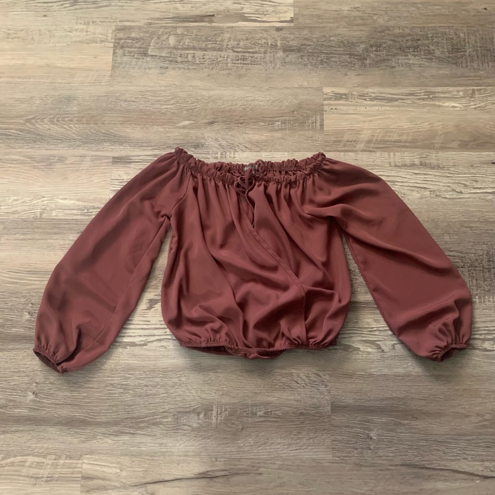 Charlotte Russe Long Sleeve Blouse